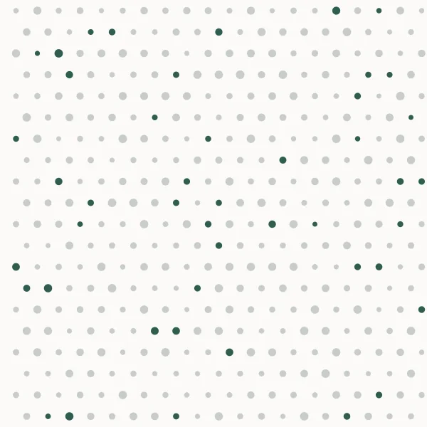 A repeating pattern of small dots on warm off-white